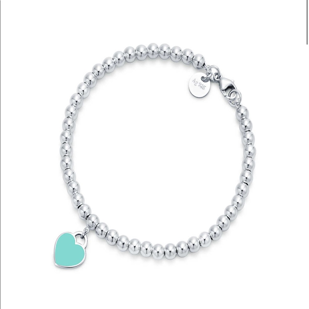 Tiffany Blue® Heart Tag Bead Bracelet